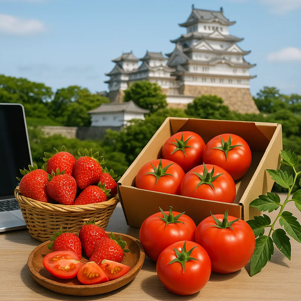 姫路の6月、トマト 通販とイチゴ 通販で味わうおいしいトマト